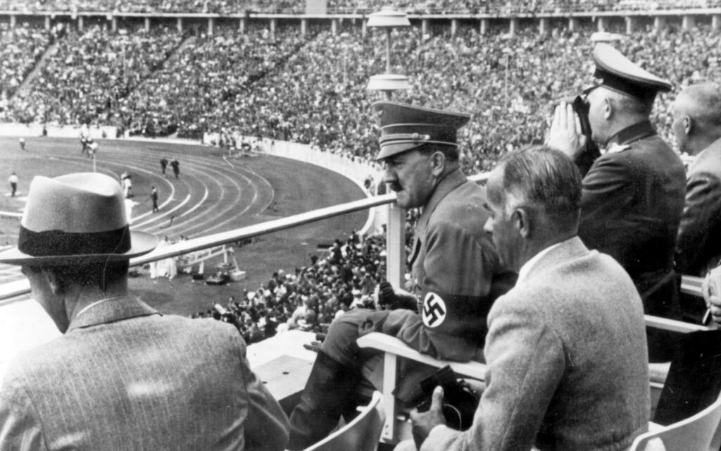 Adolf Hitler at 1936 Olympics