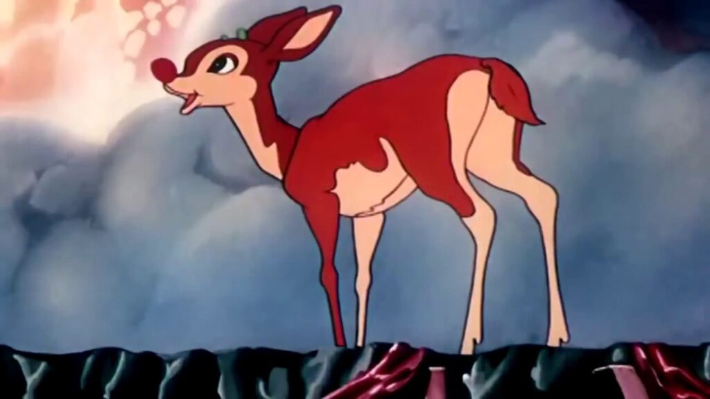 Rudolph artwork from original movie