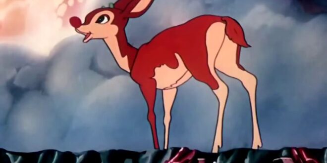 Rudolph artwork from original movie