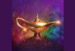 golden Aladdin Lamp