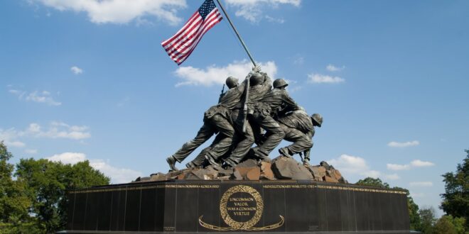 Statue of the Marines who took Iwo Jima