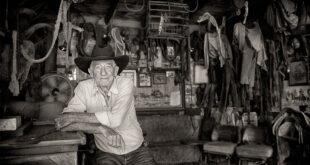 rancher in his shed