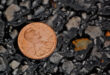 Poem from heaven -shiny penny on pavement