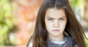 angry little girl