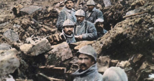 German soldiers in trenches