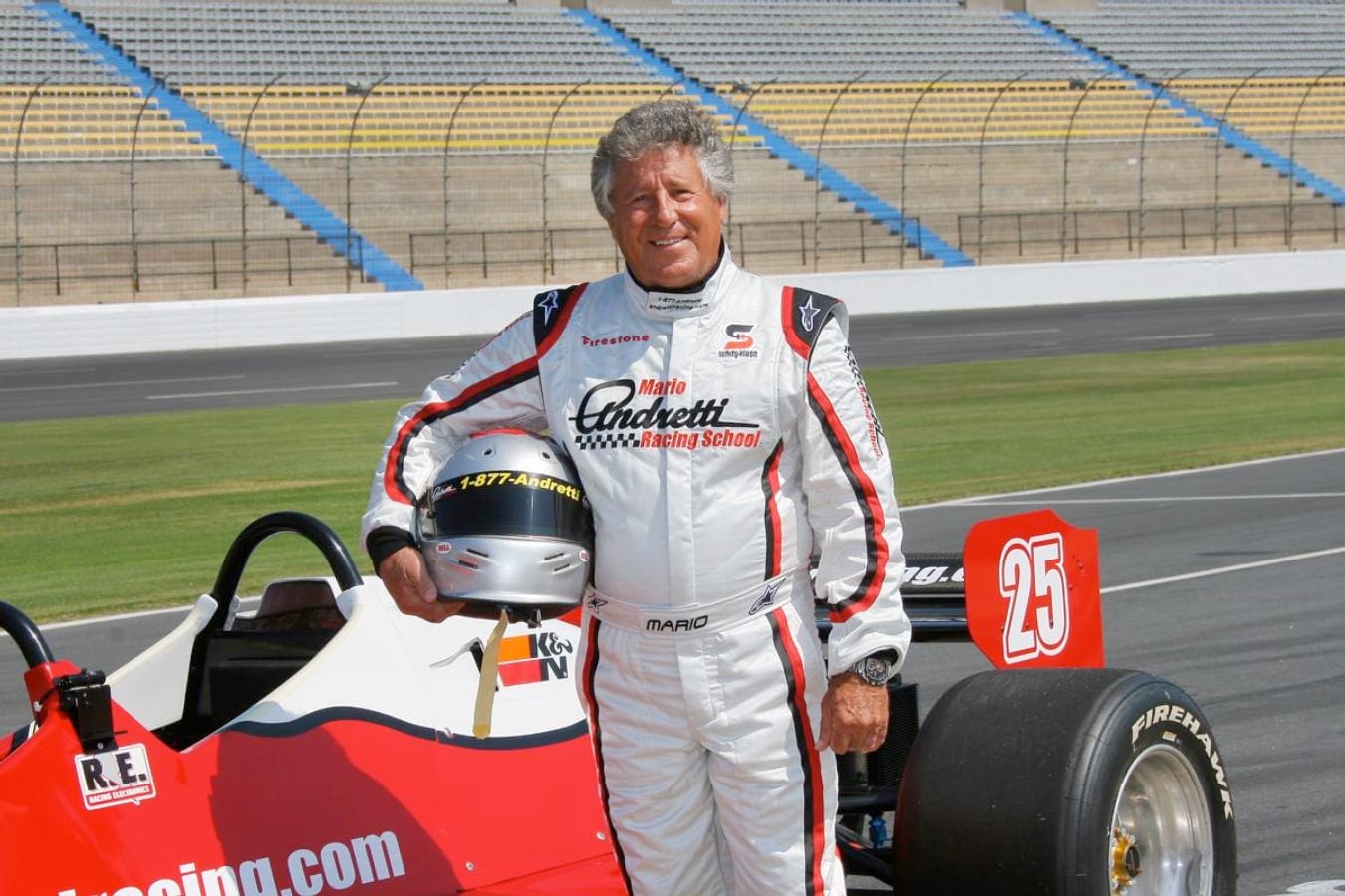 Mario and his Indy car