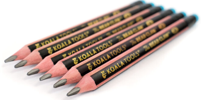 art pencils of various thicknesses