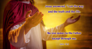 The hands of Jesus and John 14:6