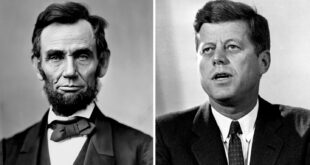 Abraham Lincoln and John F. Kennedy
